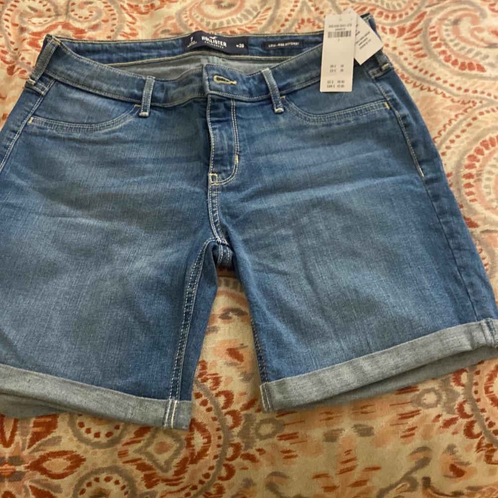New Women Hollister Jean shorts